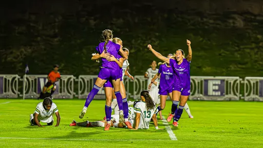 Wildcats celebrating a goal