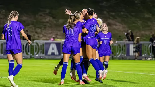 Wildcats celebrating goal