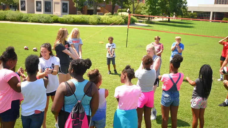 Day of Caring 2019 volleyball