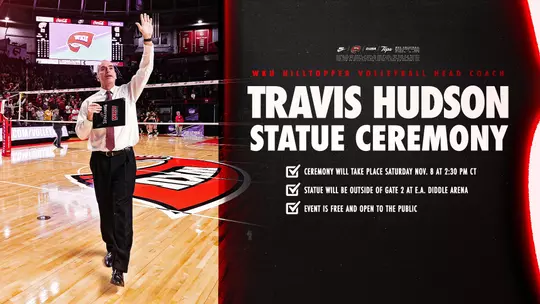 WKU To Unveil Travis Hudson Statue On Nov. 8