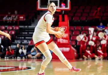 Forward Zsofia Telegdy (23) | Photo by Savannah Philpot