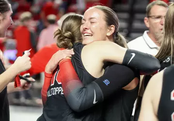 Setter Callie Bauer (14) | Photo by Nico Pascarella