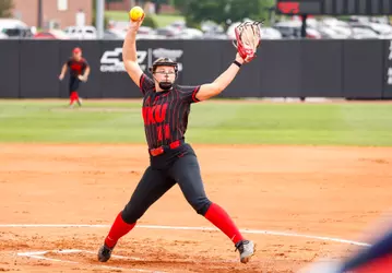WKU Hilltoppers pitcher Erica Houge (11) | Photo by Savannah Philpot