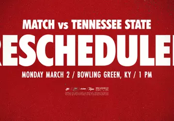 WKU TEN 26 – Match Rescheduled – Tennessee State