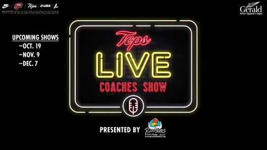 Tops Live Coaches Show Returns Monday, Oct. 19