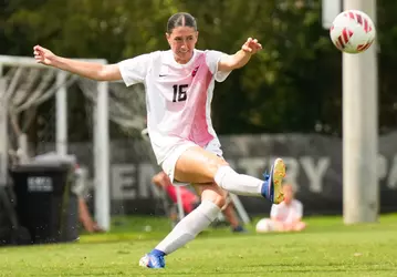 Defender Alaina Nugier (16) | Photo by Ethan Gallagher