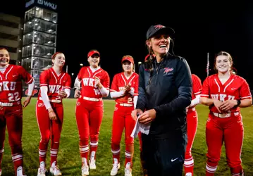 WKU Hilltoppers head coach Amy Tudor | Photo by Savannah Philpot