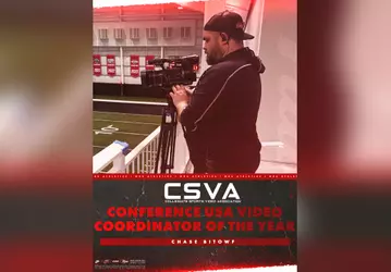 WKU FB 25 – CSVA CUSA Video Coordinator of the Year – Chase Bitowf