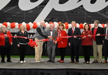 Tim and Sarah Ford Fieldhouse Ribbon Cutting