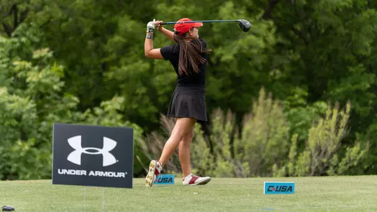 Lady Toppers in First After Day One of CUSA Championship