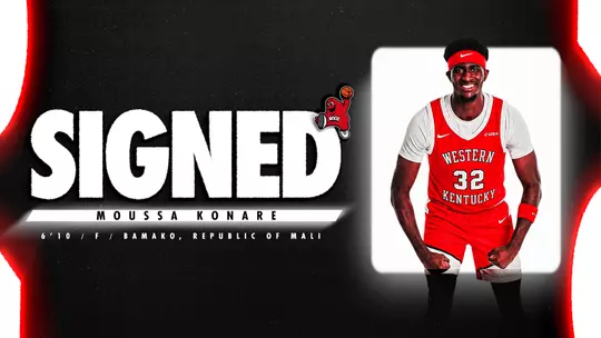 Hilltopper Basketball Signs 6-10 Forward Moussa Konare
