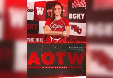 WKU TEN 26 – AOTW – Virginia Madueño