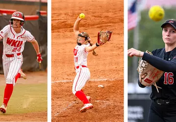 Photos of Jenna Blanton, Erica Houge, and Annie White