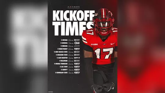 Hilltopper Football Game Times, TV Networks Announced For 2026 Season
