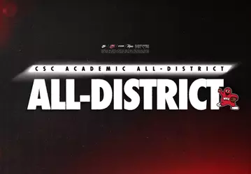 WKU Baseball 2026: CSC Academic All-District Graphic