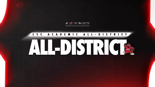 Three Hilltoppers Named CSC Academic All-District