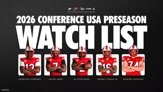 Five Hilltoppers Named To CUSA Preseason Watch List