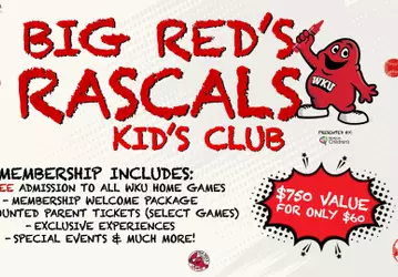 2026-27 Big Red's Rascals Kid's Club memberships are on sale now! Don't miss out -- join the Big Red's Rascals Kid's Club today! CLICK HERE to join!