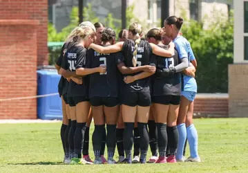 Midfielder Mya Jackson (2)Midfielder Sophia Lezizidis (13)WKU Hilltoppers | Photo by Ethan Gallagher