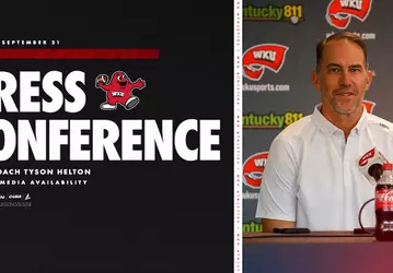 WKU ATH – Tyson Helton Weekly Press Conference Graphic – 9-21-26
