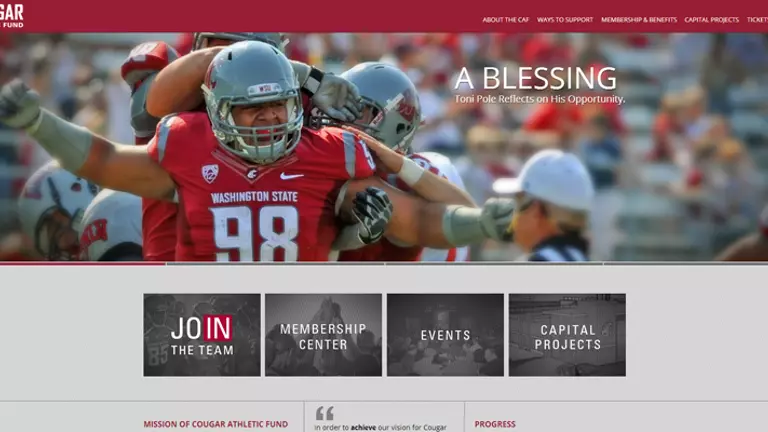 Cougar Athletic Fund launches new site