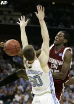 Top Seed North Carolina Ends Washington State's NCAA Run