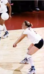 Huskies Upset No. 16 Cougar Volleyball