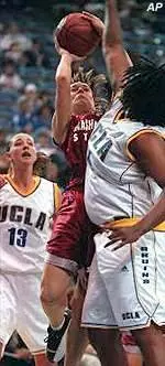 First Half Spurt Lifts Wildcat Women Past Cougars