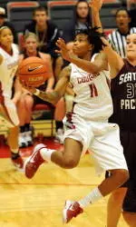 Cougars Bench Produces, Leads WSU Past Lewis-Clark State