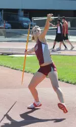 Kirkwood, Hamilton Throw NCAA RQs in Javelin at Hartman Invite