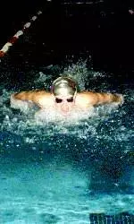 Freshman Hubley Sets New Gibb Pool Record in Butterfly
