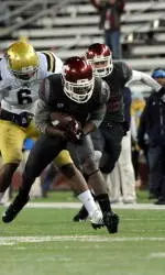 Cougars Claw Back, but Fall to No. 17 Bruins, 44-36