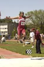 Burgess, Smith Reach NCAA RQs at Brutus Hamilton Track Meet