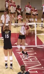 WSU Volleyball Falls in Three at No. 24 Oregon