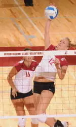 Volleyball Sweeps Montana State