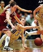 Dietel's Double-Double Not Enough In Loss To Cardinal