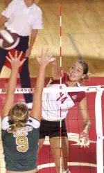 Cougar Volleyball Falls in Four to No. 9 Arizona