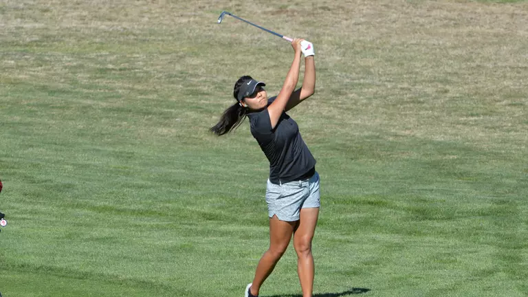 Women's Golf Leading through Two