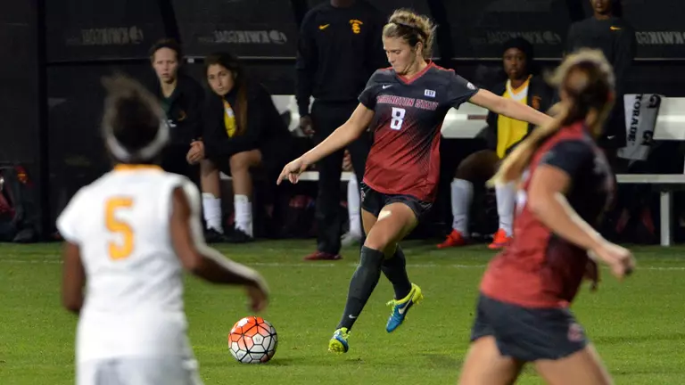 Cougars Fall to Trojans, 1-0