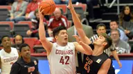 Cougars Run Away From Miners In Home Return