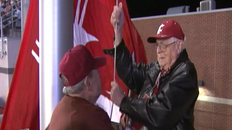 Flagraiser: Clem Eischen