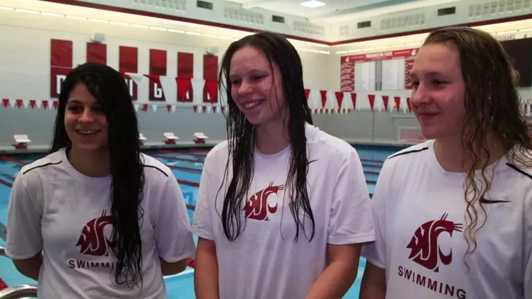 Cougar Spotlight: Freshmen Swimmers
