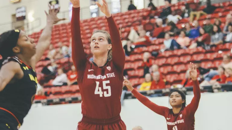 Washington State's Upset Bid Falls Short Against No. 5 Maryland