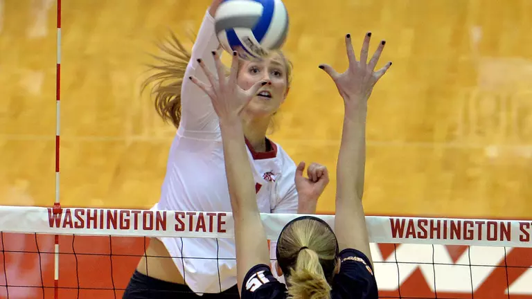 No. 23 WSU Volleyball Loses to Oregon State 3-1