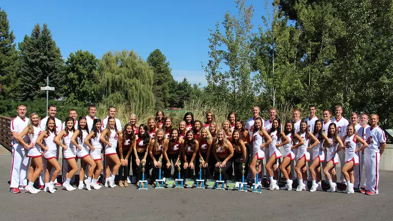 WSU Spirt Squad Concludes Successful Camp