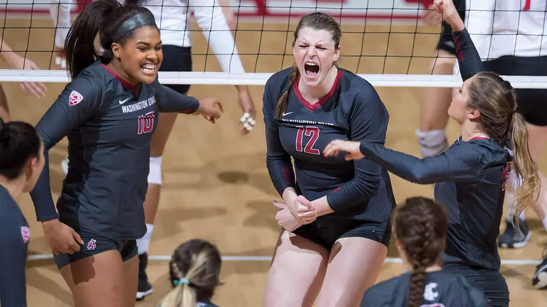 WSU Volleyball Season Comes to an End at No. 5 Nebraska