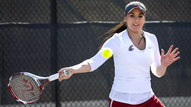 Cougar Tennis Hosts Washington on Senior Day