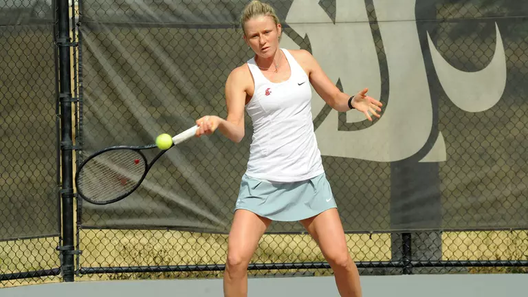 Mylonas/Miksovska Capture Doubles Titles at UNLV