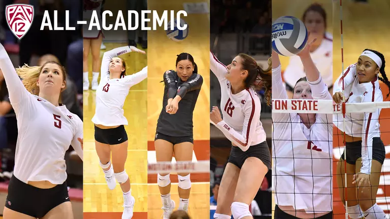 Volleyball Earns Six Pac-12 All-Academic Selections