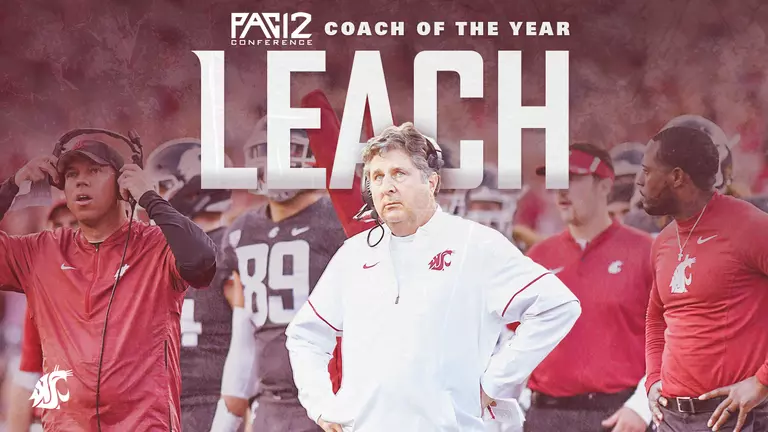 Mike Leach, Gardner Minshew II Earn Top Pac-12 Awards